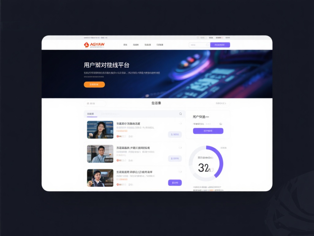 在快节奏的生活中，用户对线上平台的第一印象往往决定