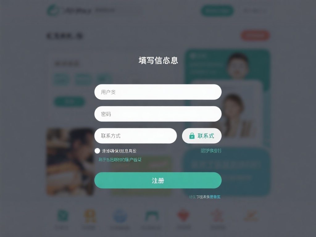 填写基本信息：在注册页面，你需要输入一些必要的信息