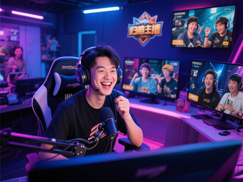 此外，主播还承担着营造社区氛围的重任。他们通过幽默